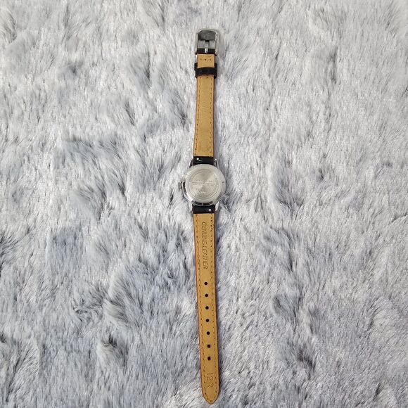 Timex Indiglo Watch Men Silver Stainless Steel WR Black Leather Battery Light 12 - Picture 5 of 9